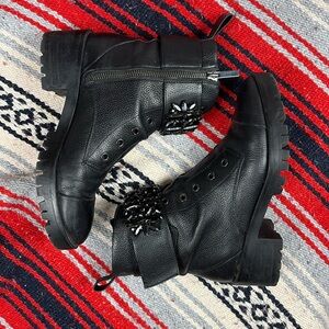 KARL LAGERFELD PARIS Pipa Boots Size 6.5